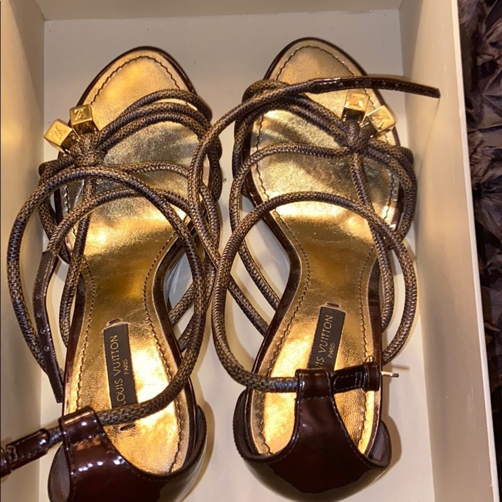 Wedge heels from Louis Vuitton